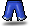 Blue Qi Pao Pants (F)
